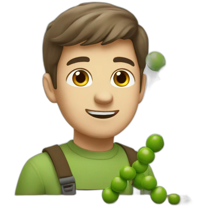 mendel and his peas emoji