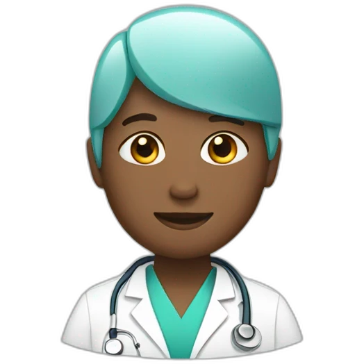 one medical worker emoji