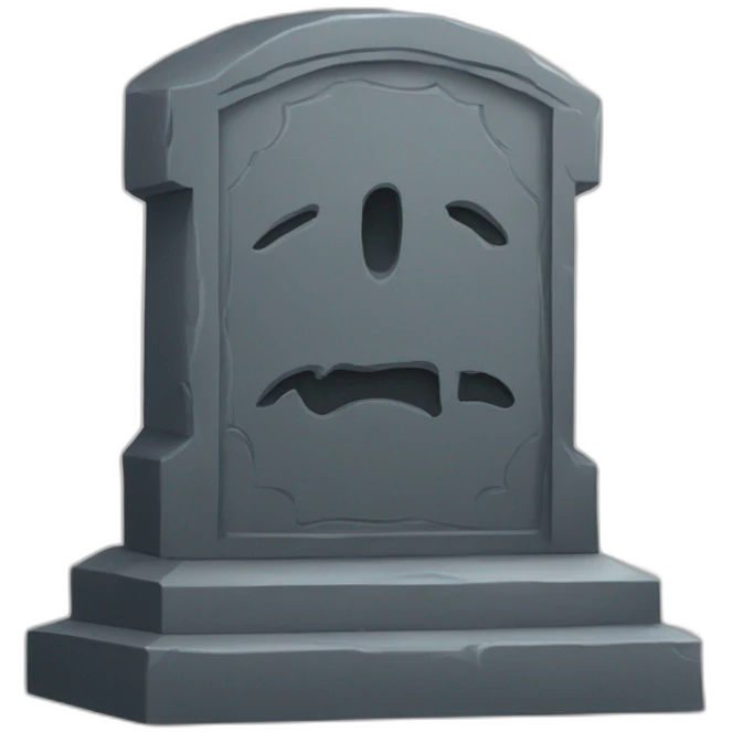 grabstein+ruhe-in-frieden emoji