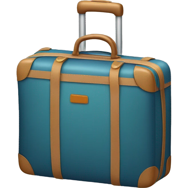 Traveling bag emoji