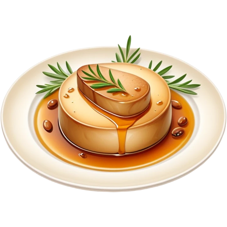 A foie gras plate  emoji
