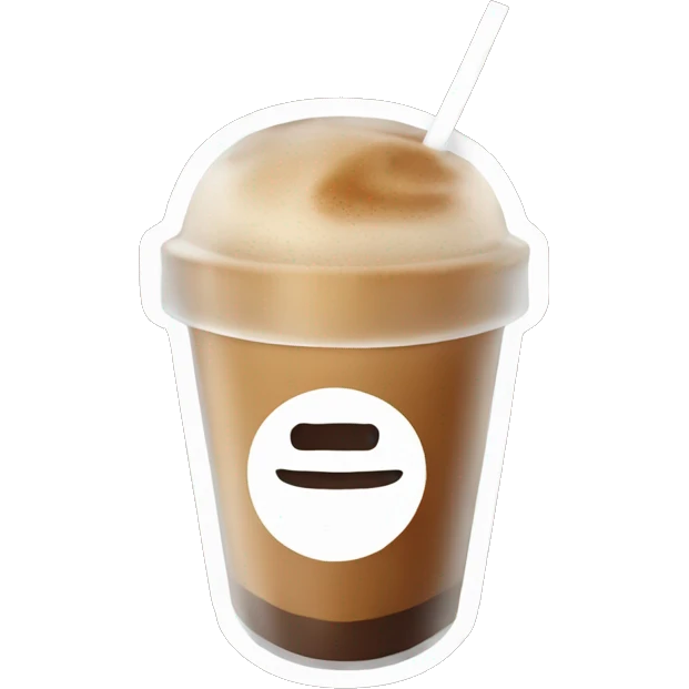 ice coffee emoji