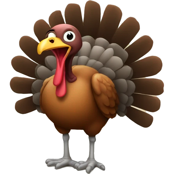 Turkey in pants  emoji