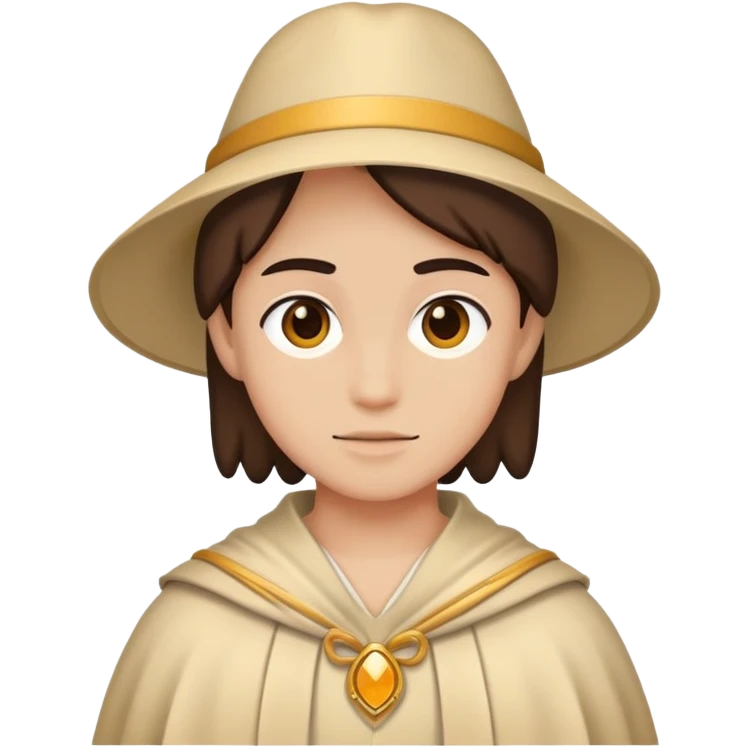 Person on costume emoji