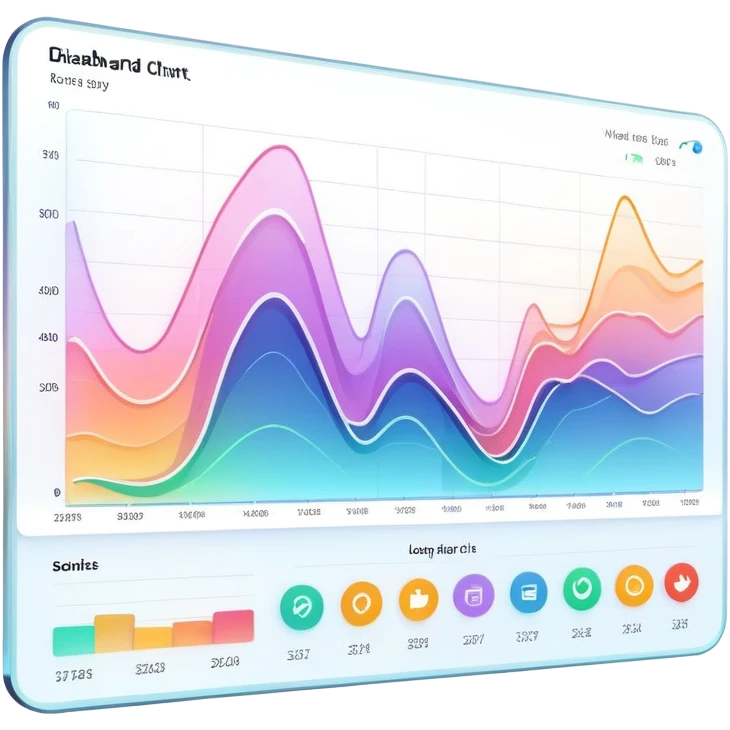Create a dashboard chart visualization with a magical twist emoji