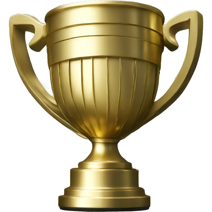 Gold plate Wimbledon trophy  emoji