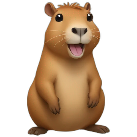 Thumbs up capybara emoji