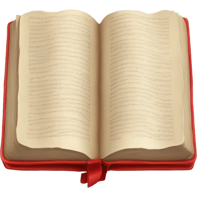 Red Bible  emoji