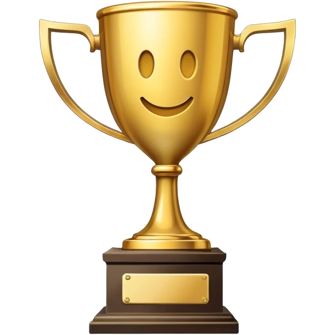 1st place trophy emoji