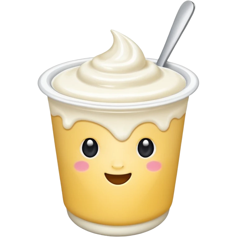 healthy joghurt emoji