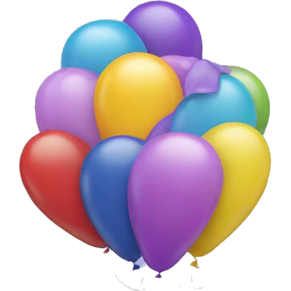 balloon used for balloon animals emoji