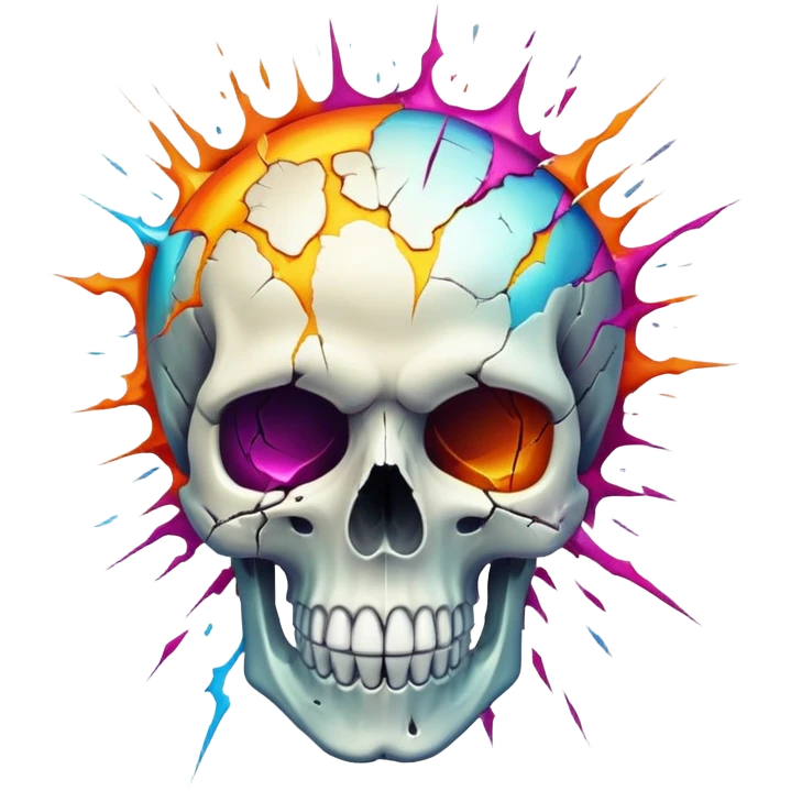 💀🤯 emoji