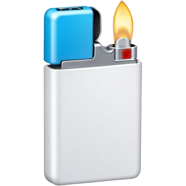 white lighter emoji