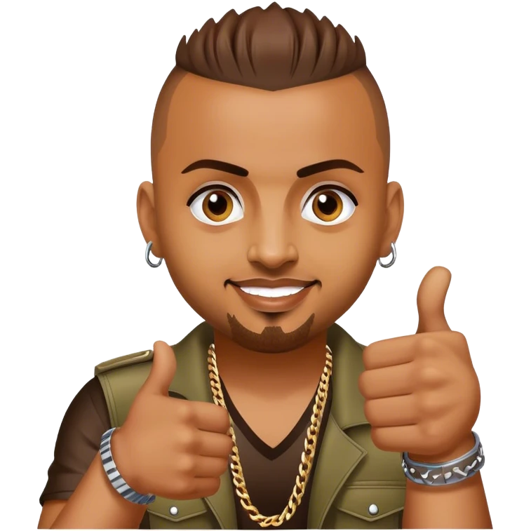 Sean Paul giving a thumbs up  emoji