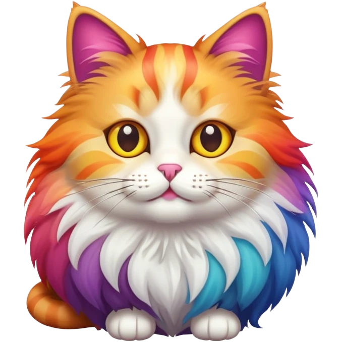 playing in the cat emoji