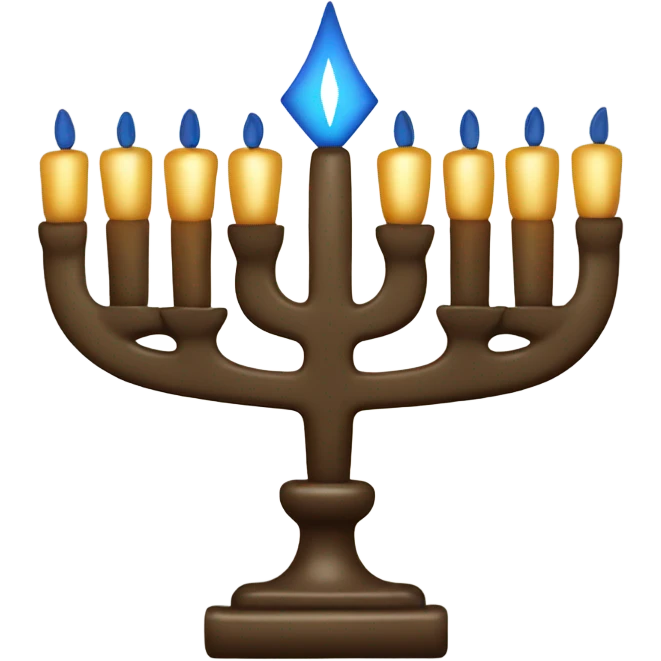 Happy menorah  emoji