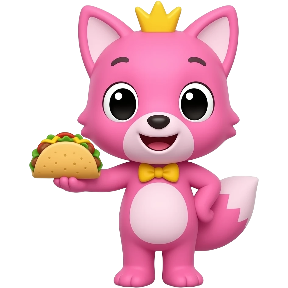 Taco bell pinkfong wonderstar emoji