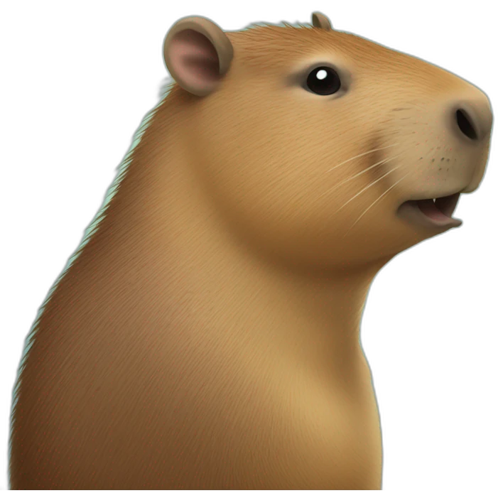 capybara using computer emoji