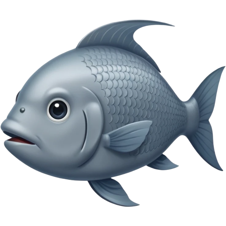 gray fish emoji