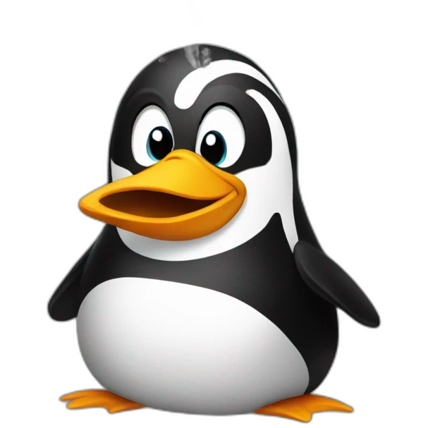 penguim smoke emoji