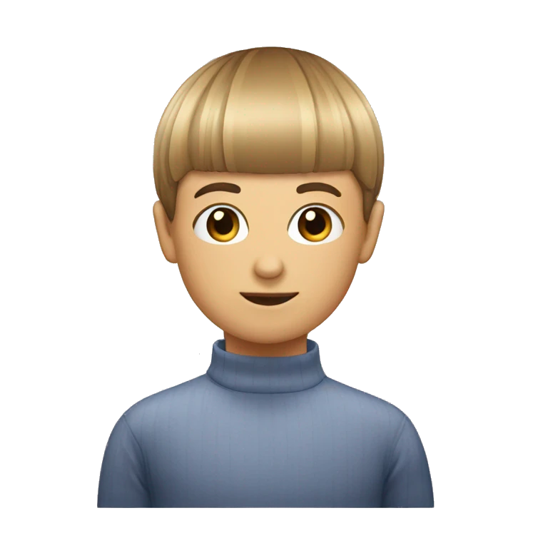 bowl cut emoji