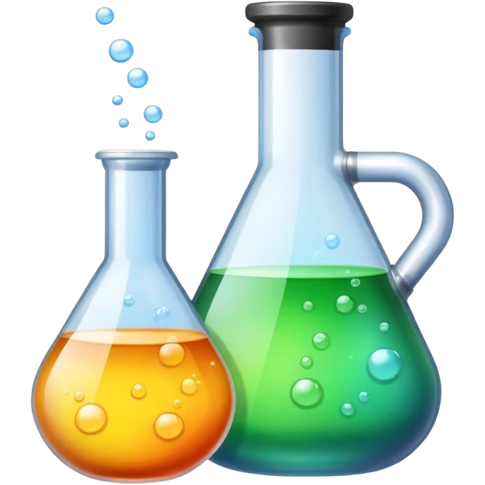 flask of bubbling chemicals emoji