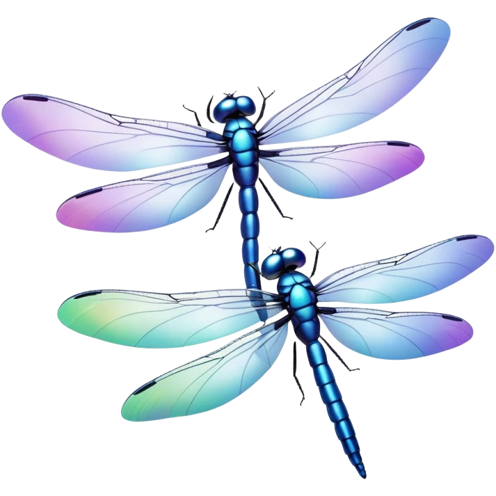 Dragonflies love emoji
