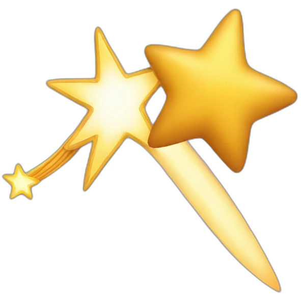 shooting star emoji