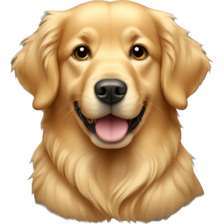 Golden retriever  emoji