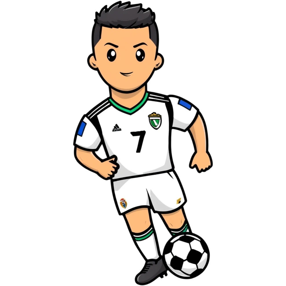 cristiano ronaldo soccer player emoji