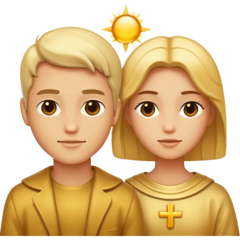 
personas y Dios emoji