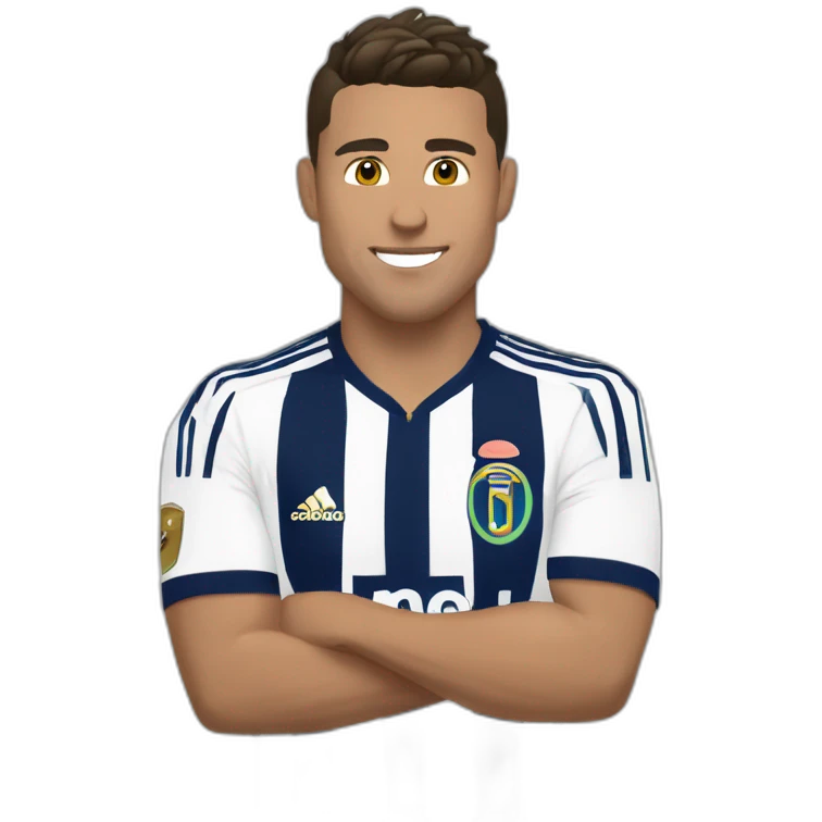 Antoine grizmann et ronaldo emoji