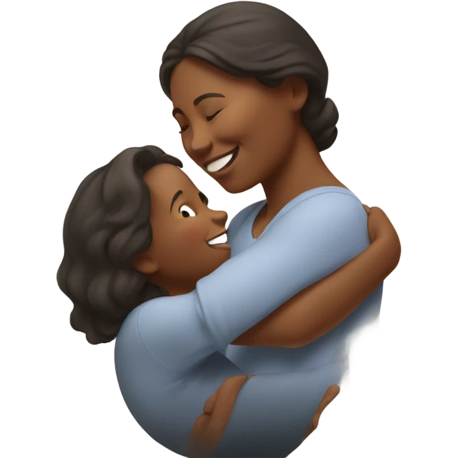 Mother with son emoji