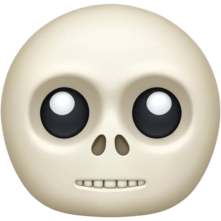 Un esqueleto  emoji