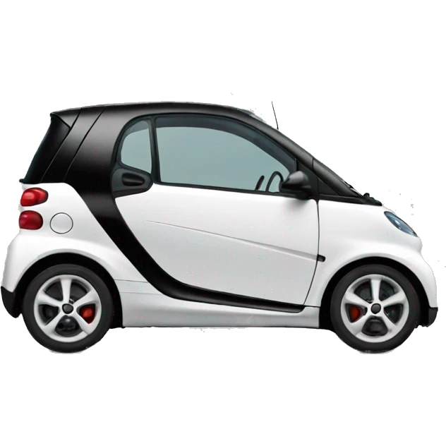 smart car 450, black  emoji