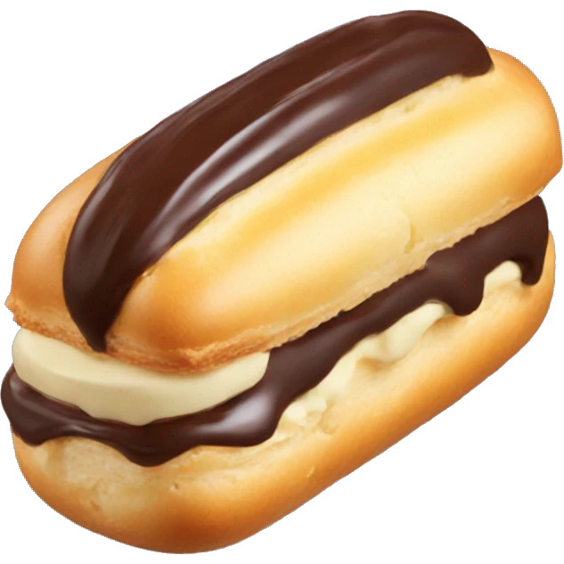 eclair  emoji