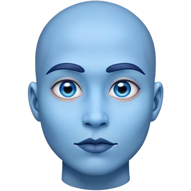 Blue felicia emoji