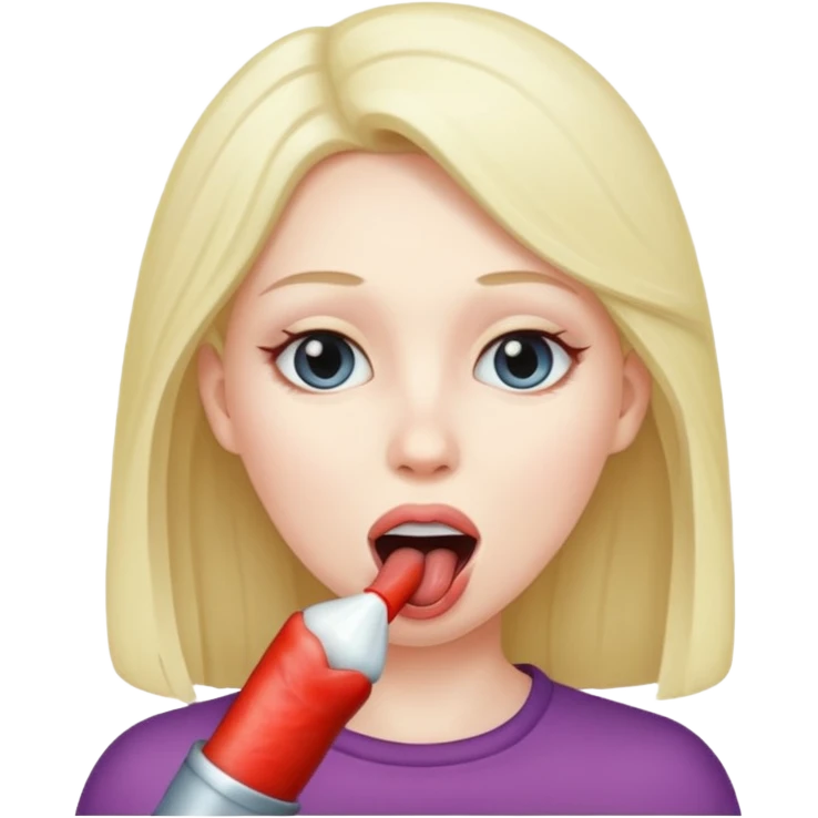 woman sucking penis emoji