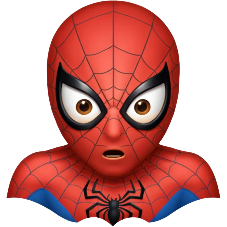 Spider-Man shocked  emoji