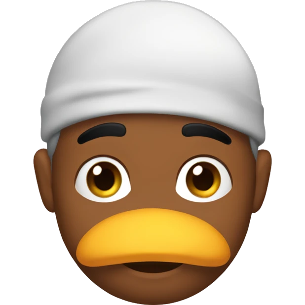 El pato Lucas emoji