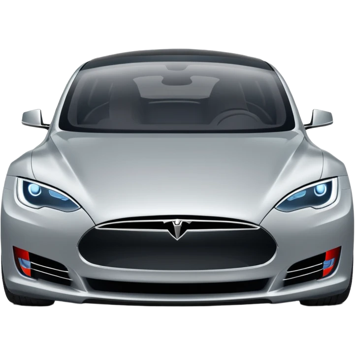 Tesla front view emoji