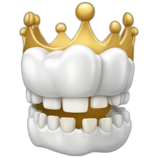 dental crown emoji