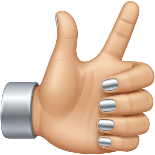 thumb up, ring on the ring finger emoji