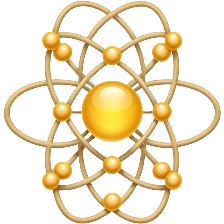 book of powerful yellow beige atom magical emoji