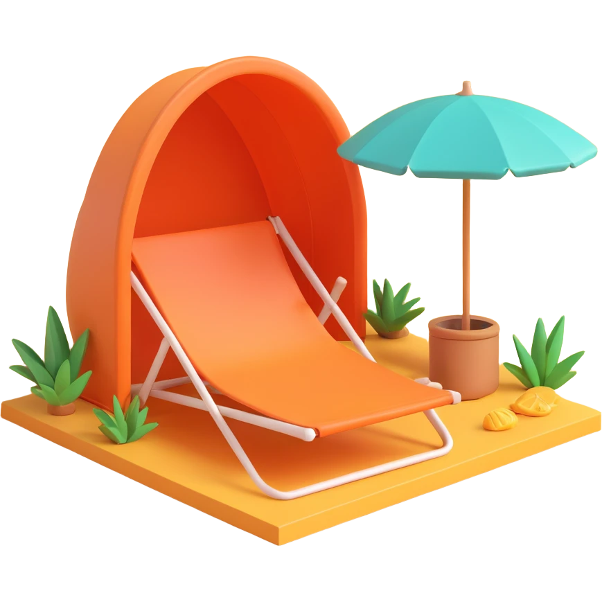 A colorful picture depicting a warm summer emoji
