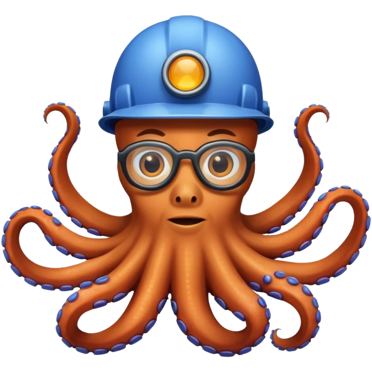 Multi taking octypus like engineer\ emoji