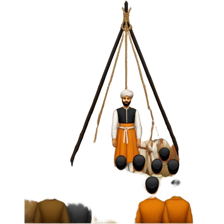 16th century execution letter india emoji