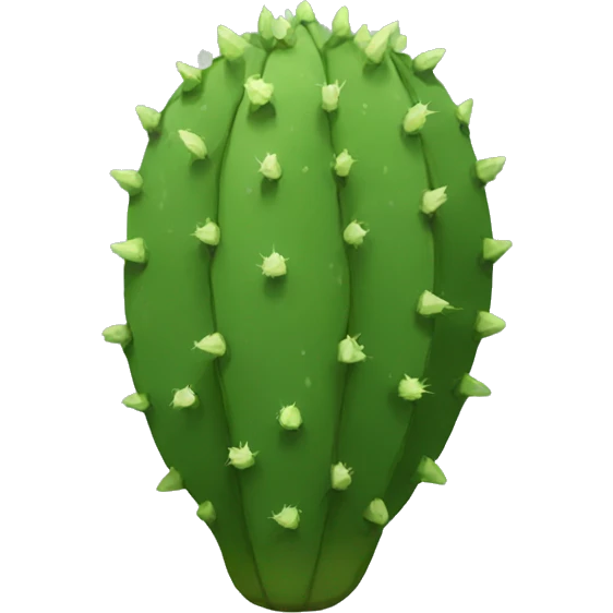round Nopal emoji