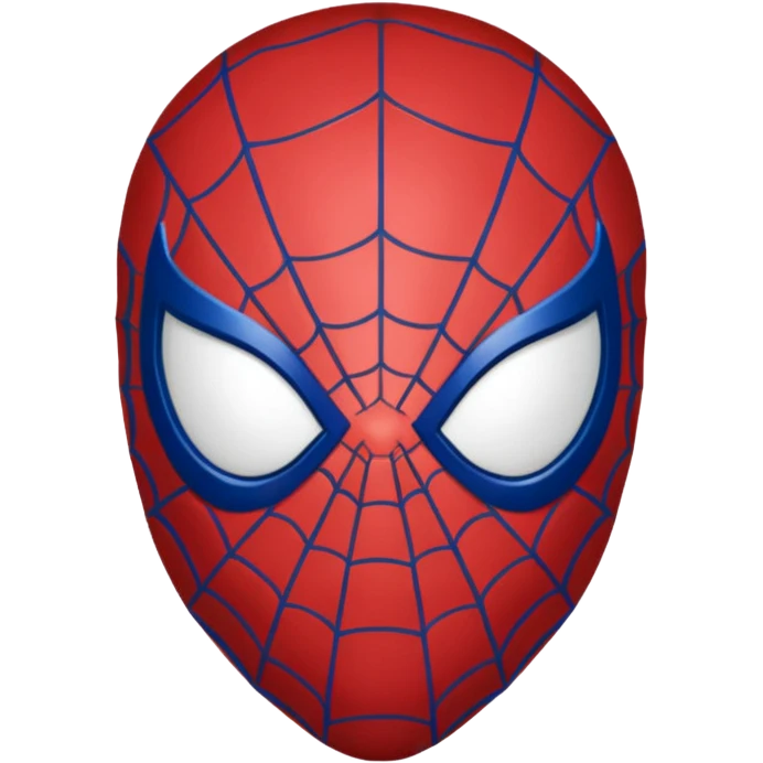 Spiderman face emoji emoji