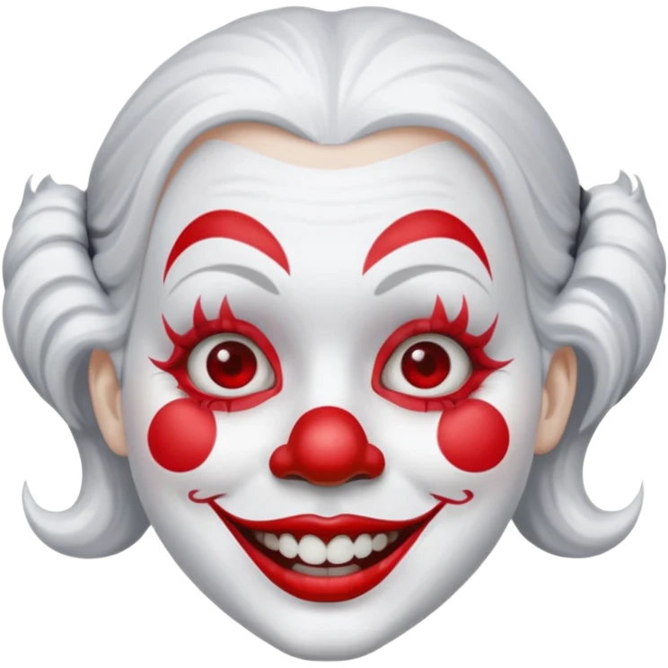 silver soraya clown emoji